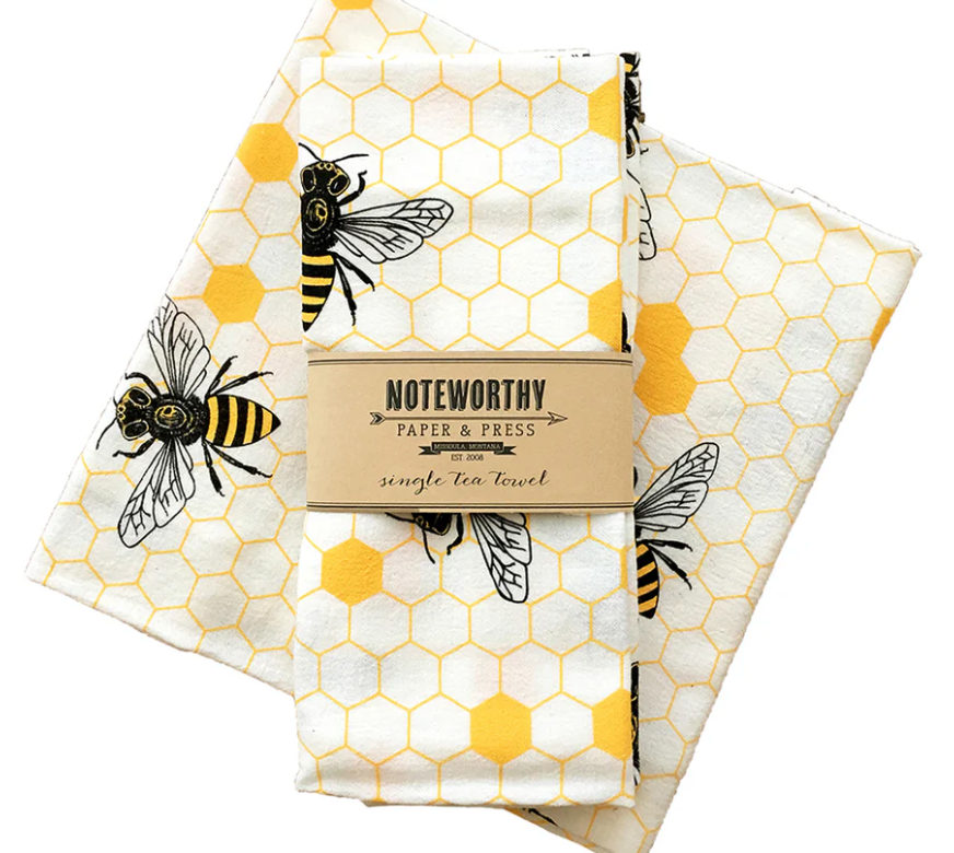 NOTEWORTHY BEE TOWEL