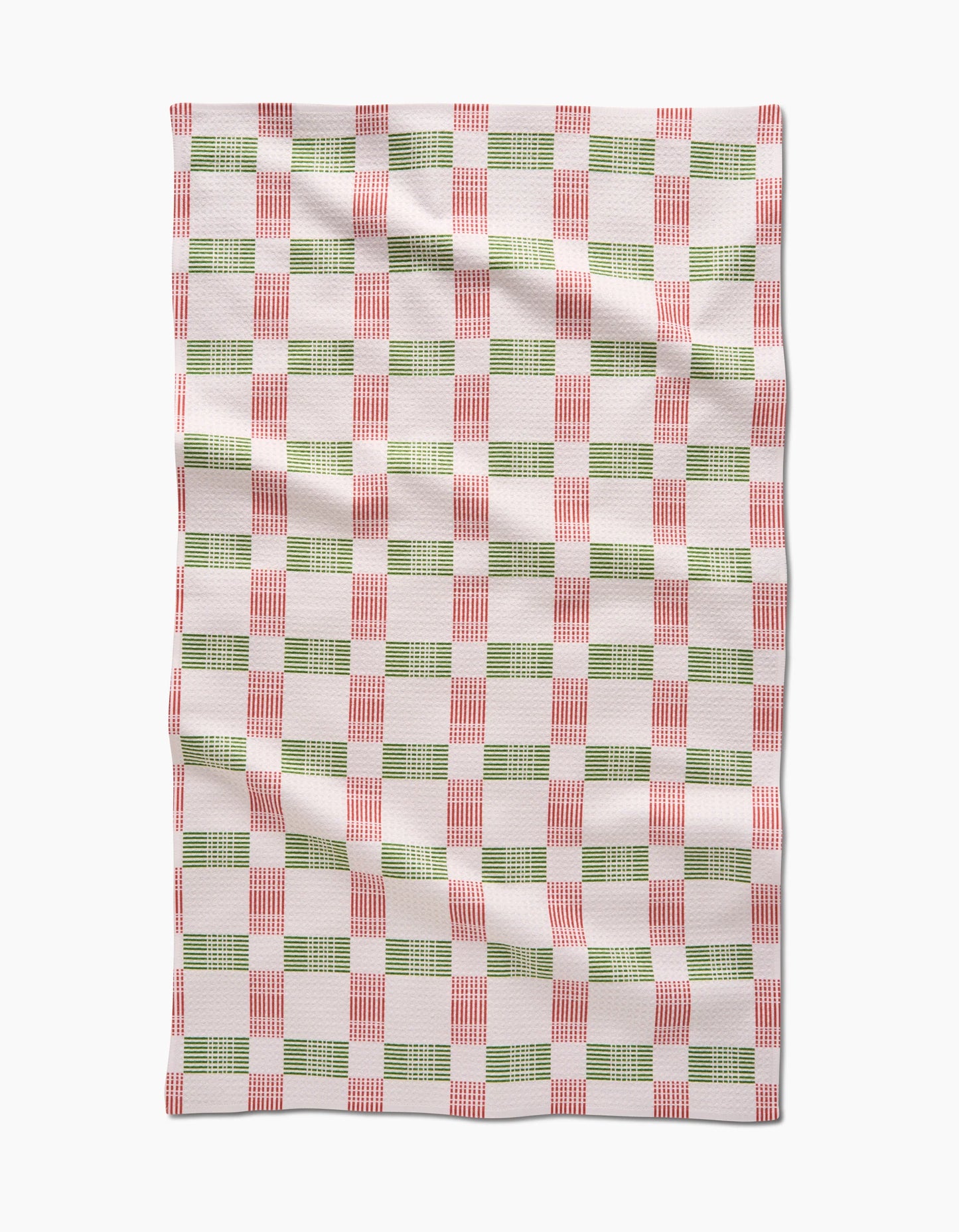 Geometry Christmas Print Tea Towels