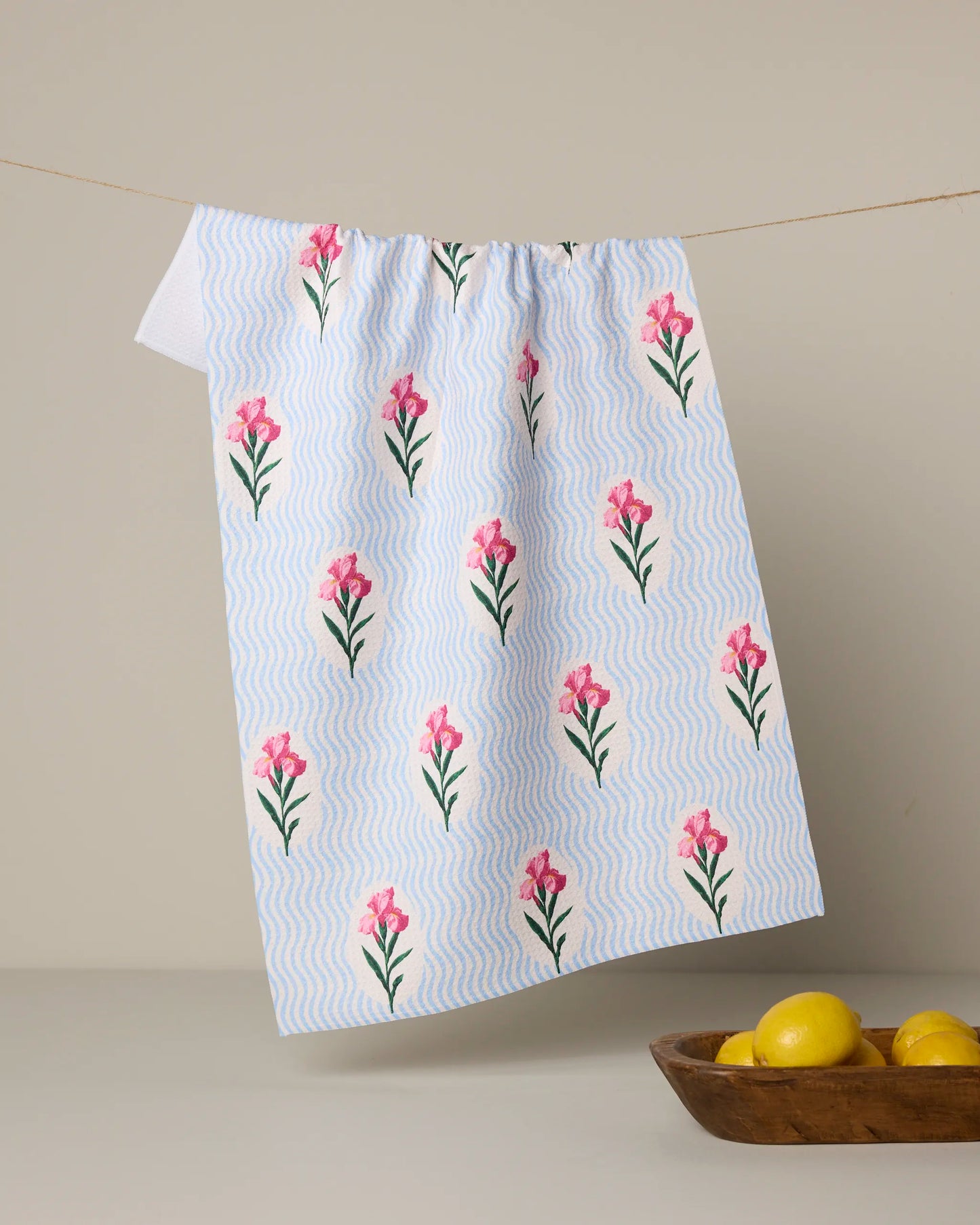 Geometry Spring Print Tea Towels