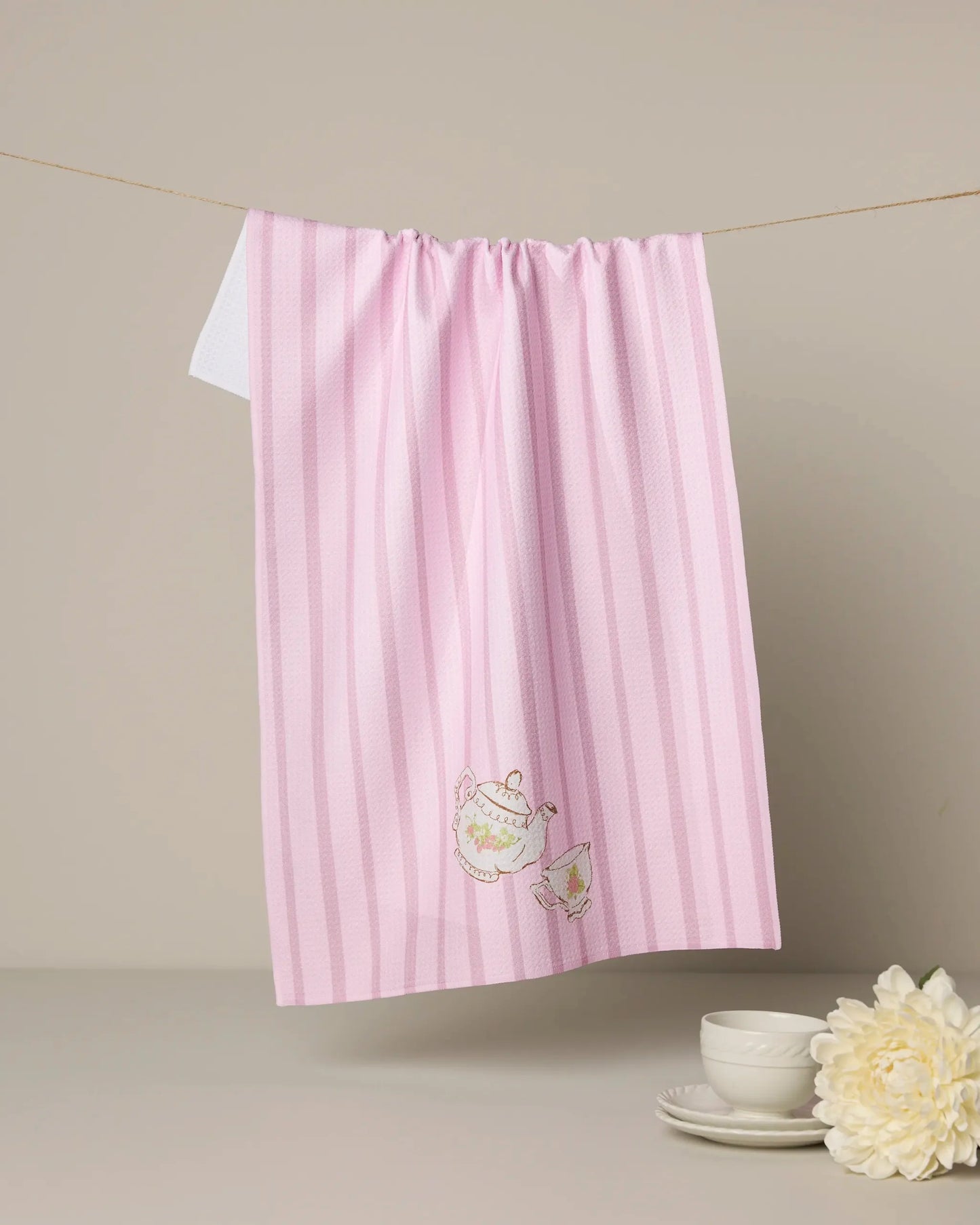 Geometry Spring Print Tea Towels