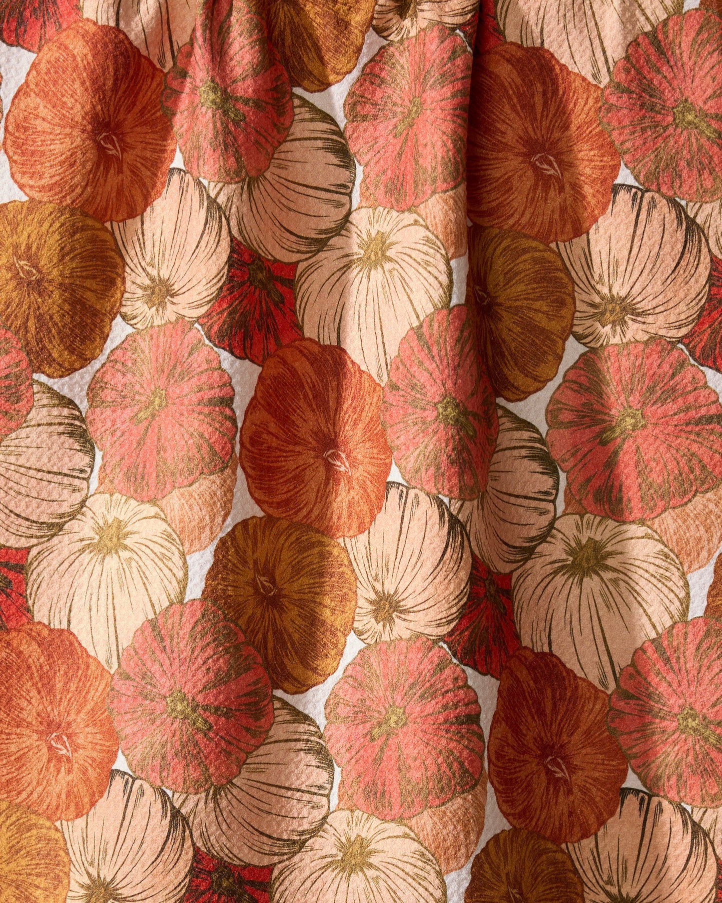 Geometry Fall Print Tea Towels