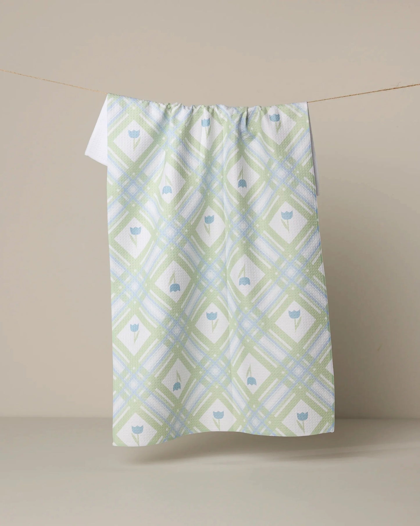 Geometry Spring Print Tea Towels