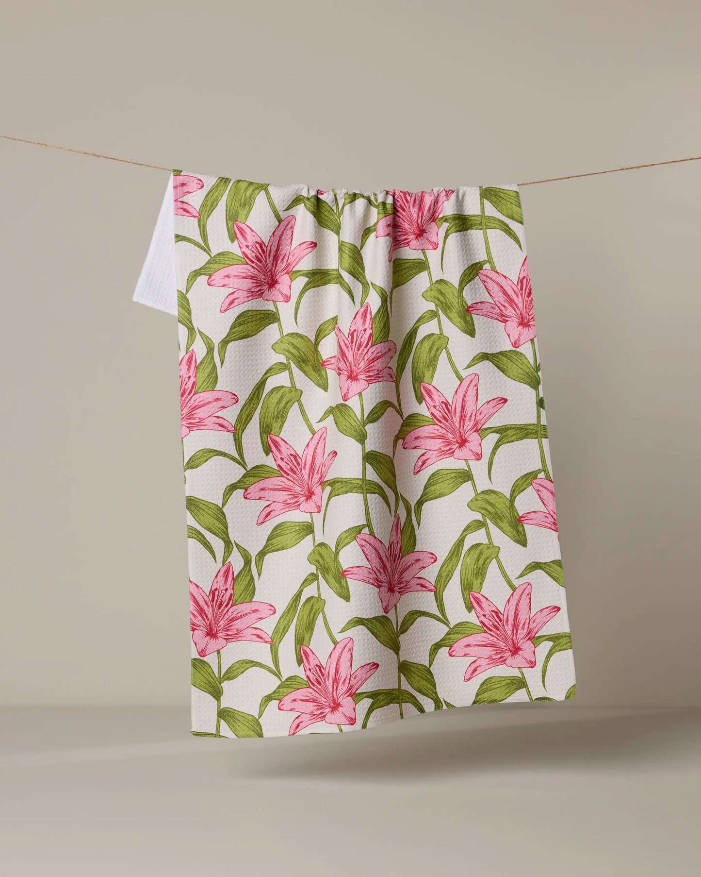 Geometry Spring Print Tea Towels