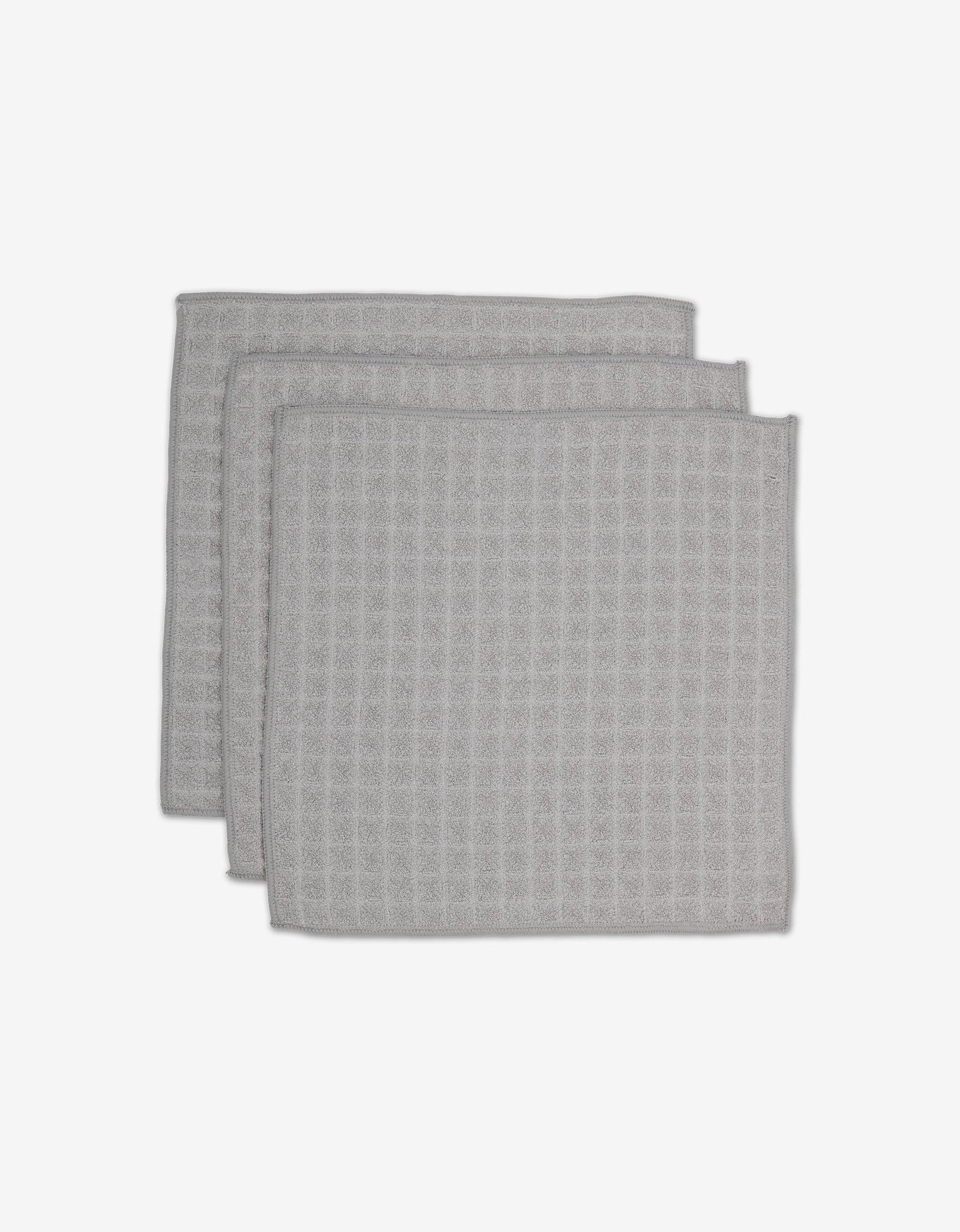 Geometry Bath Waffle Washcloth