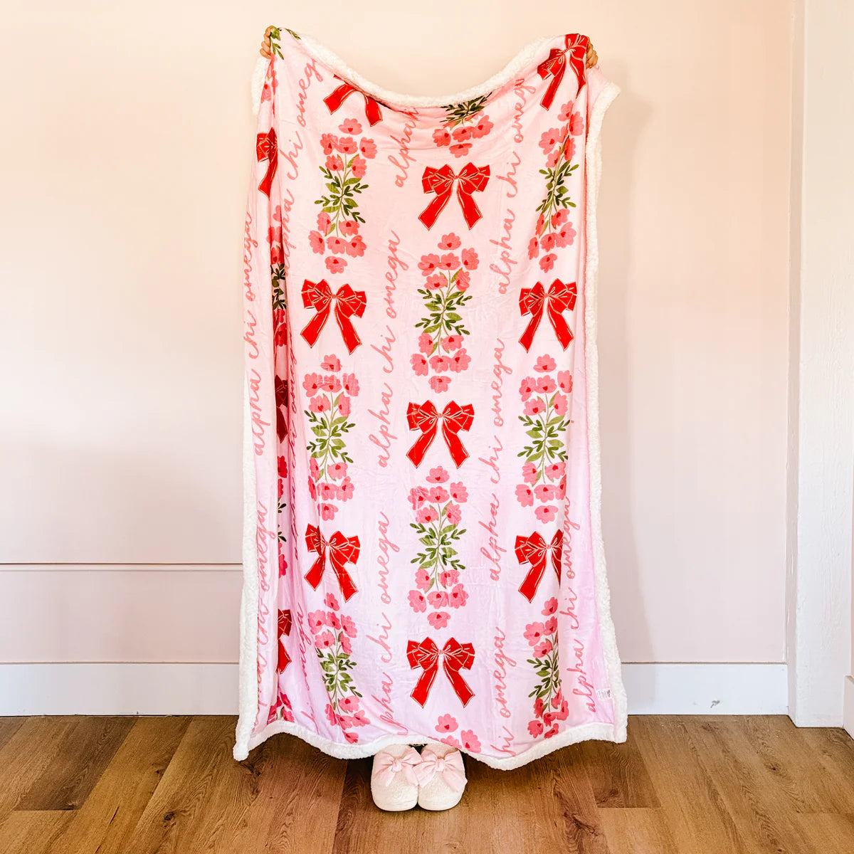 Sorority Plush Sherpa Blanket