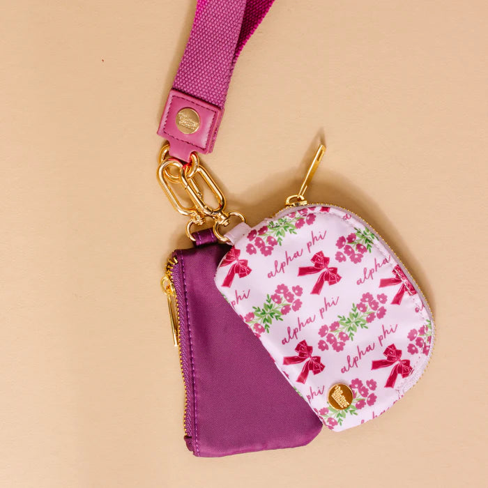 Sorority Duo Pouch Wristlets