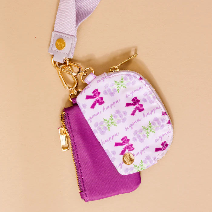 Sorority Duo Pouch Wristlets