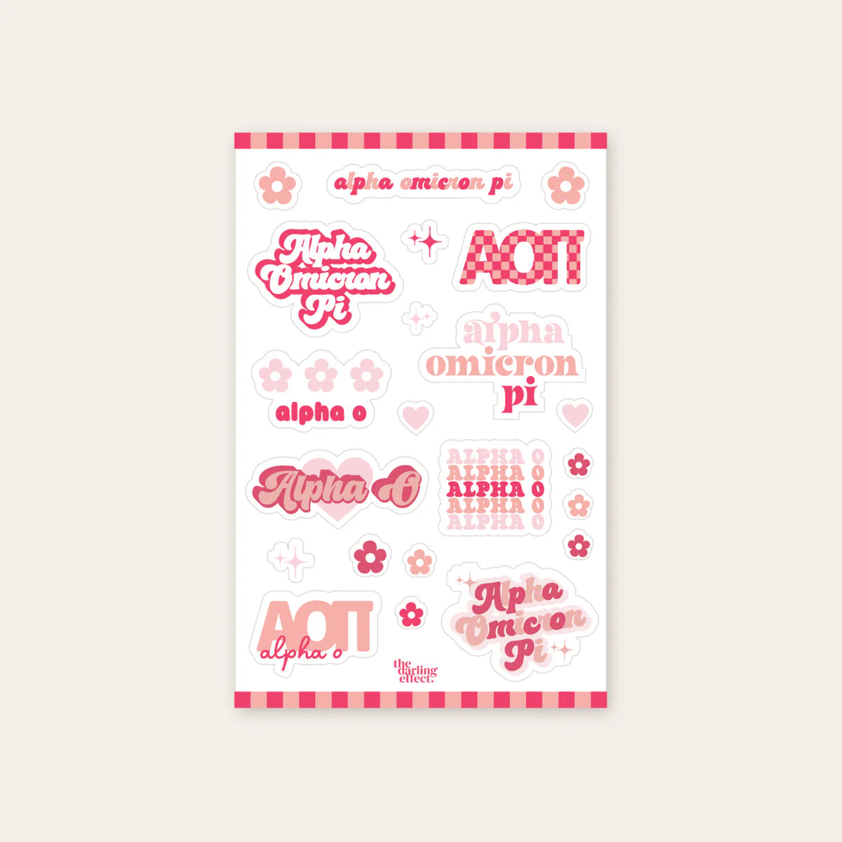 Darling Effect Sticker Sheets