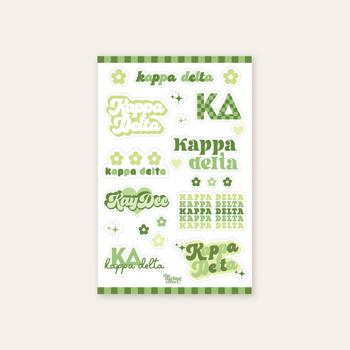 Darling Effect Sticker Sheets
