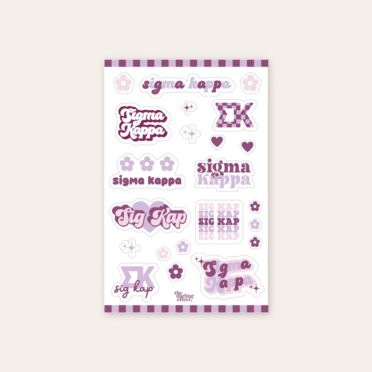 Darling Effect Sticker Sheets