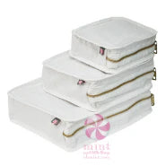 Mint White Stacking Bag Set