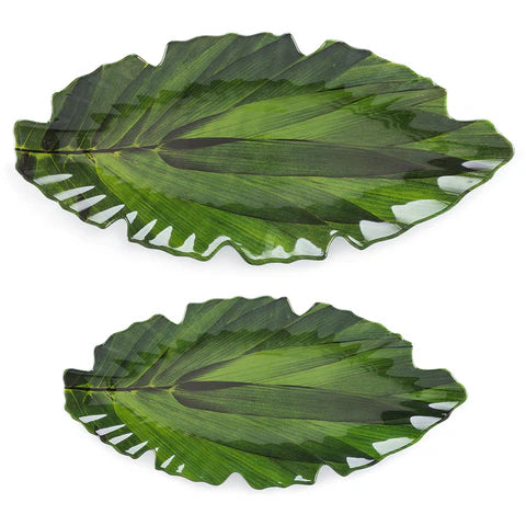 Zen Leaf Platter by Q Squared