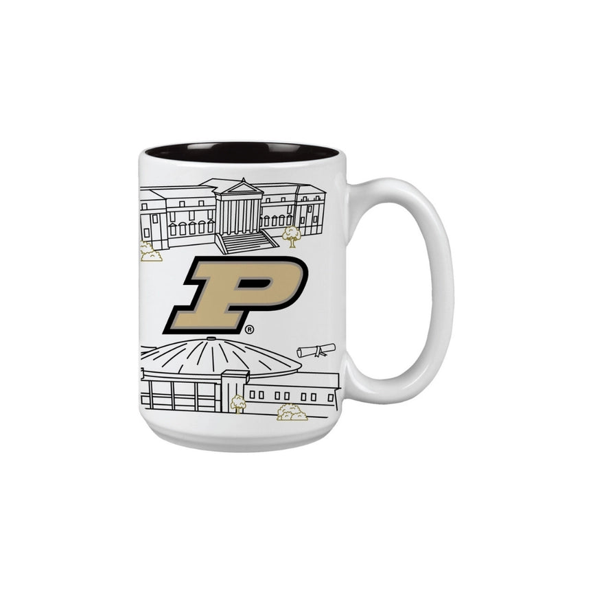Purdue Campus Java Mug