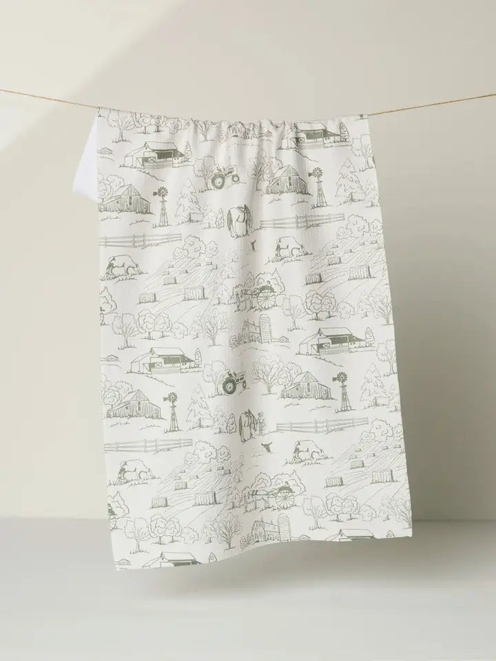 Geometry Everyday Tea Towels