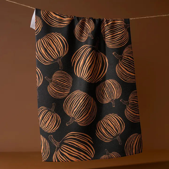 Geometry Fall Print Tea Towels
