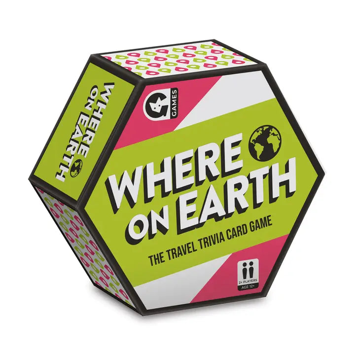 Where On Earth Family Card Game