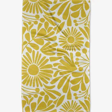 Geometry Summer Print Tea Towels