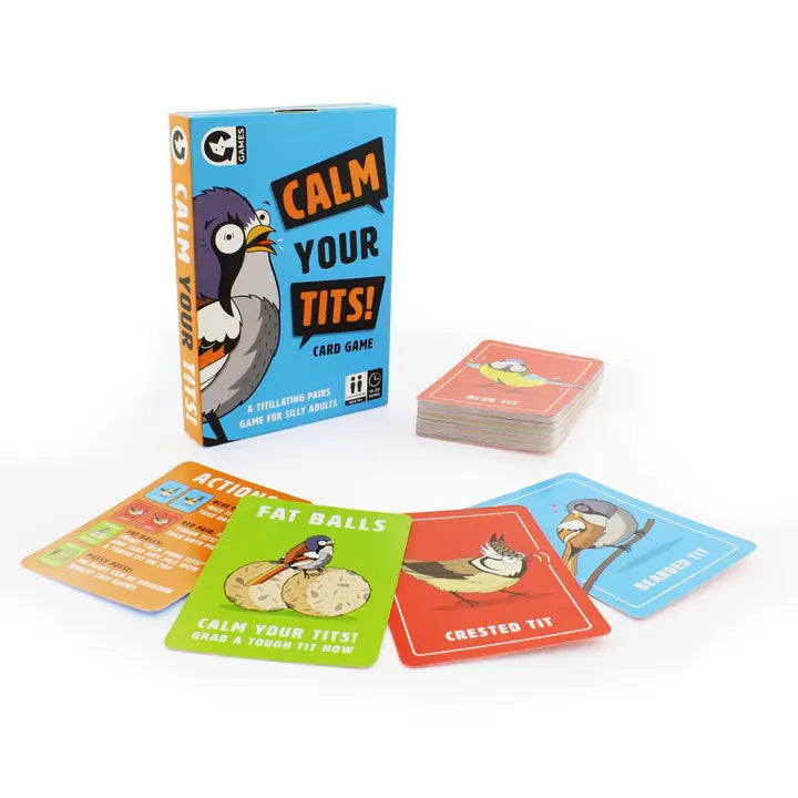 Calm Your Tits Card Game - Naughty Nature