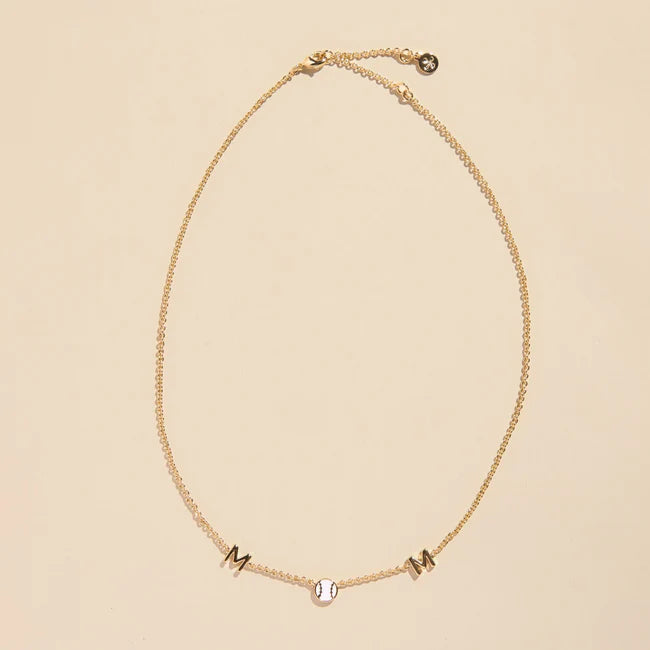 Nickel & Suede Sports Mom Necklaces