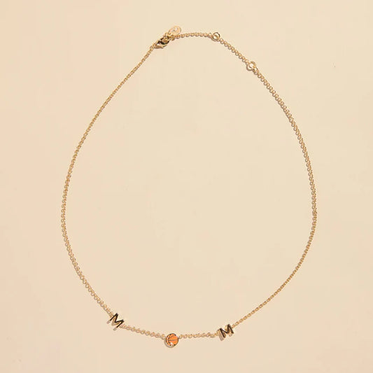 Nickel & Suede Sports Mom Necklaces