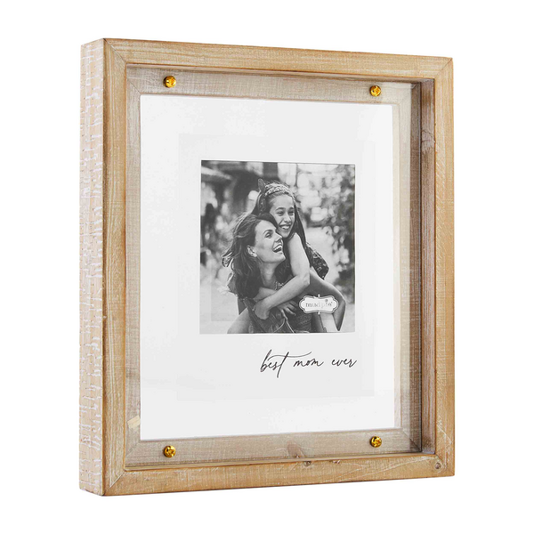 BEST MOM EVER BRASS SCREW FRAME