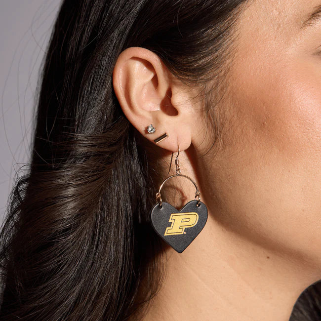 Nickel & Suede Leather Earrings