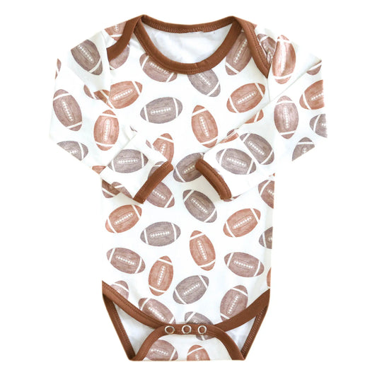Copper Pearl Long Sleeve Bodysuits