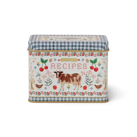 Rifle Paper Co Recipe Tin