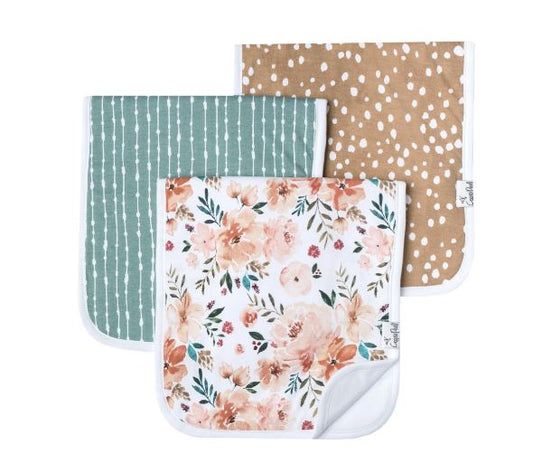 Copper Pearl Burp Cloth Sets