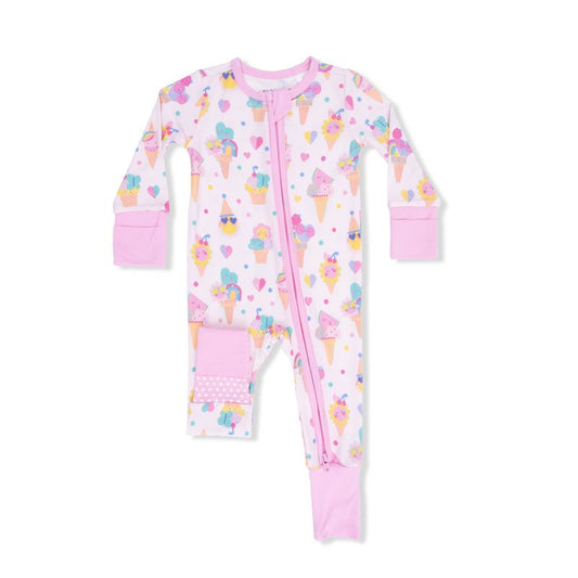 Angel Dear SS26 Convertible Romper Baby Girl