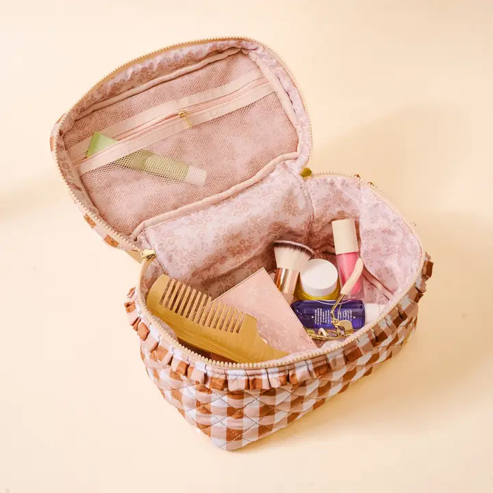 The Darling Effect Quilted Cosmetic Bags