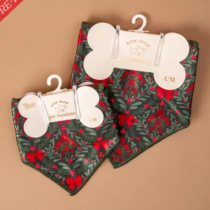 The Darling Effect Holiday Pet Bandana