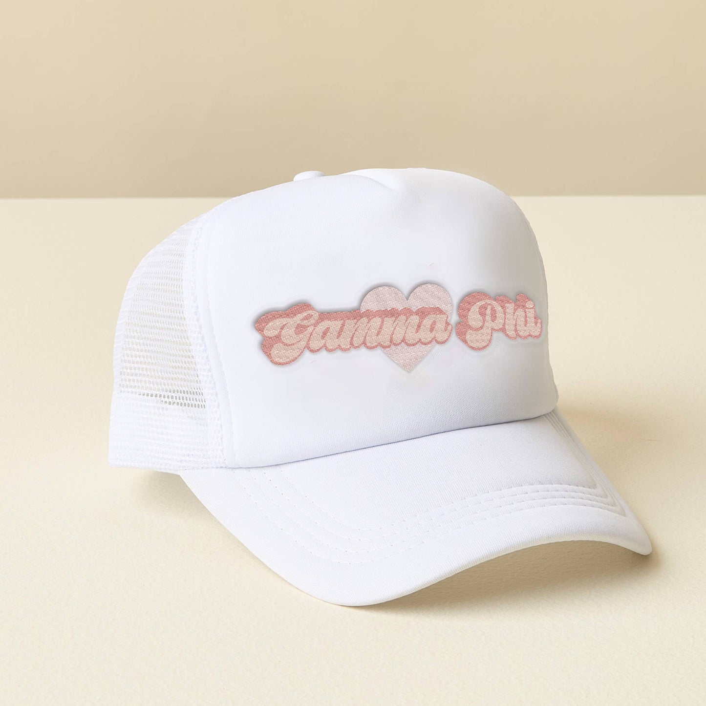 Sorority White Trucker Hat