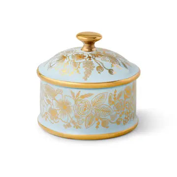 Rifle Colette Round Porcelain Box