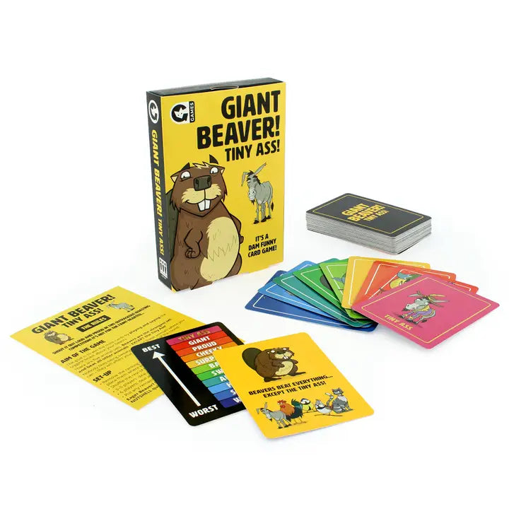 Giant Beaver Tiny Ass! Card Game - Naughty Nature