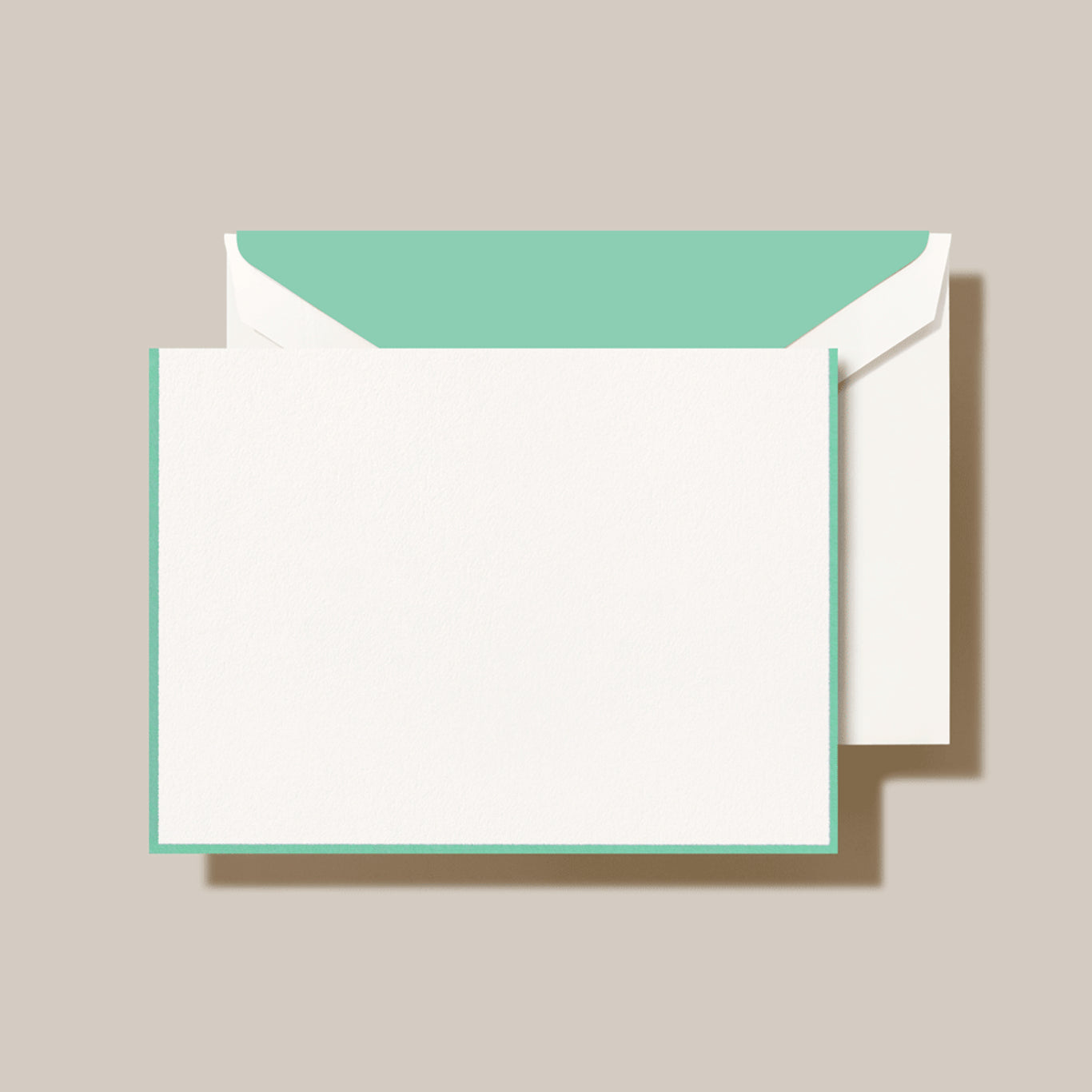 Crane Bordered Folded Notes