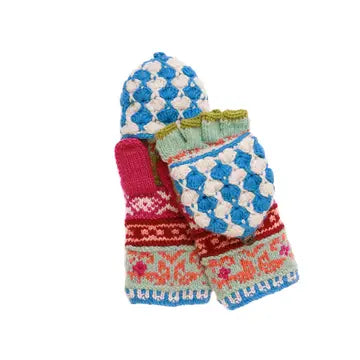 French Knot Mittens & Hand Warmers