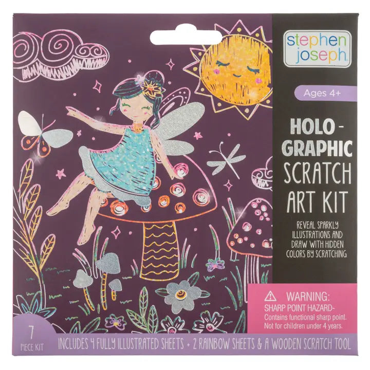 Stephen Joseph Holographic Scratch Art Kit