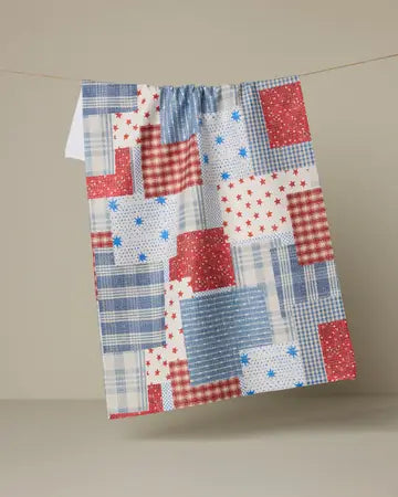 Geometry Summer Print Tea Towels