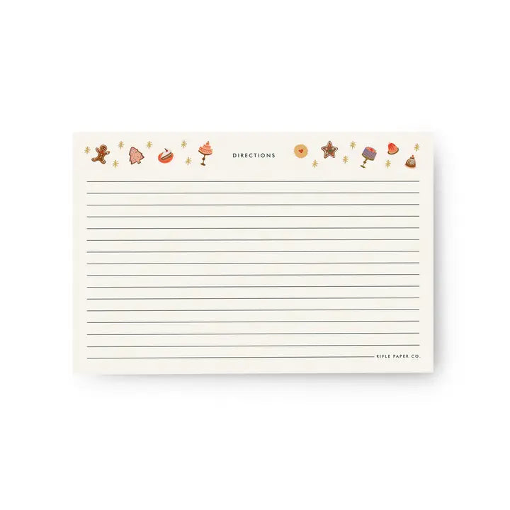 Rifle Paper Co Recipe Cards