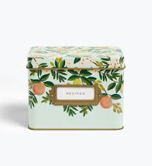 Rifle & Co Recipe Tin