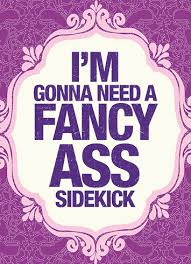 Calypso Side Kick Bridesmaid Card