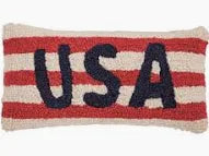 Mudpie Americana Hooked Pillows