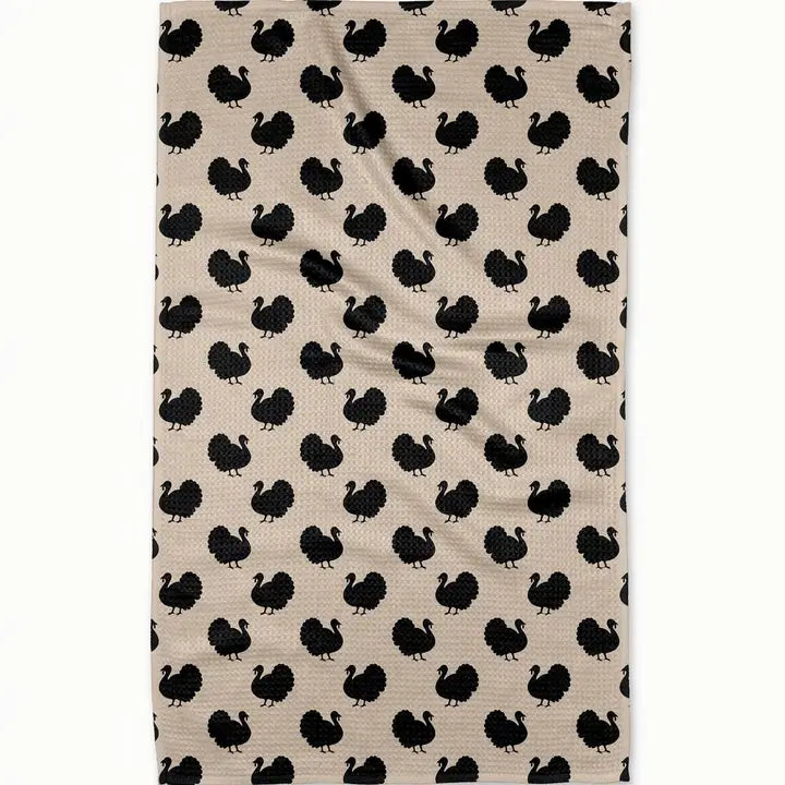Geometry Fall Print Tea Towels