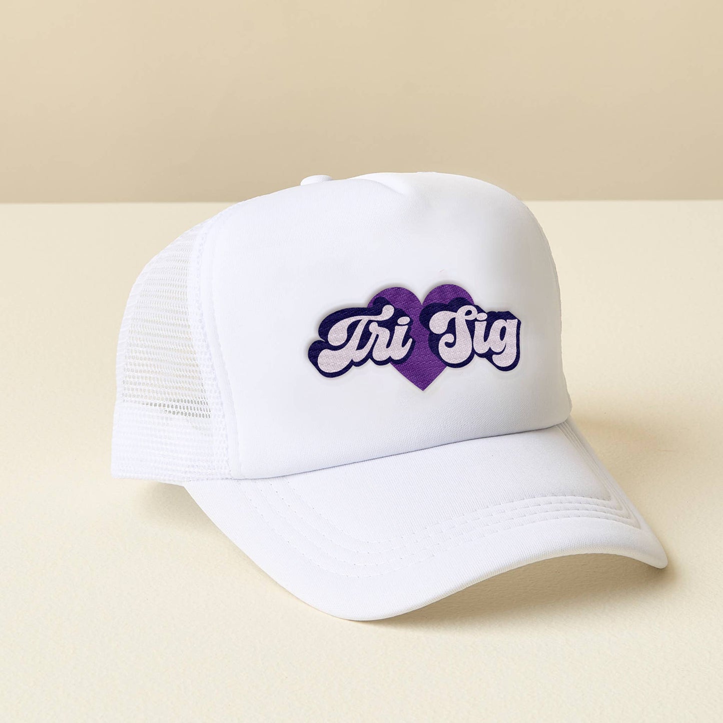 Sorority White Trucker Hat