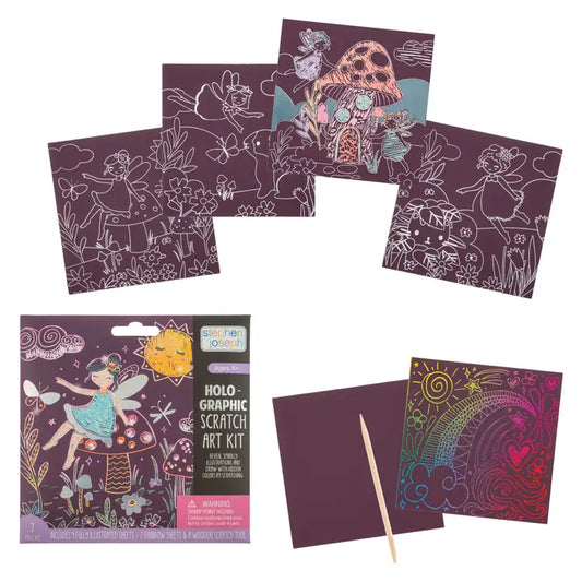 Stephen Joseph Holographic Scratch Art Kit