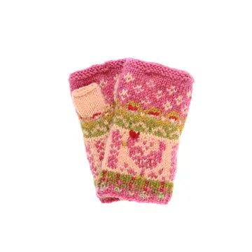 French Knot Mittens & Hand Warmers