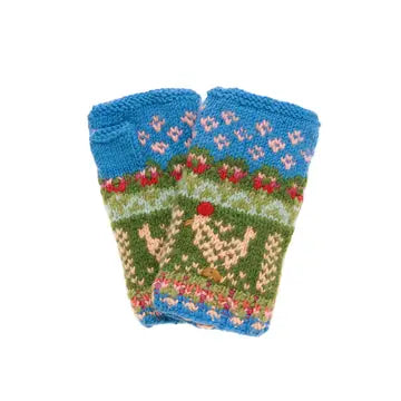 French Knot Mittens & Hand Warmers