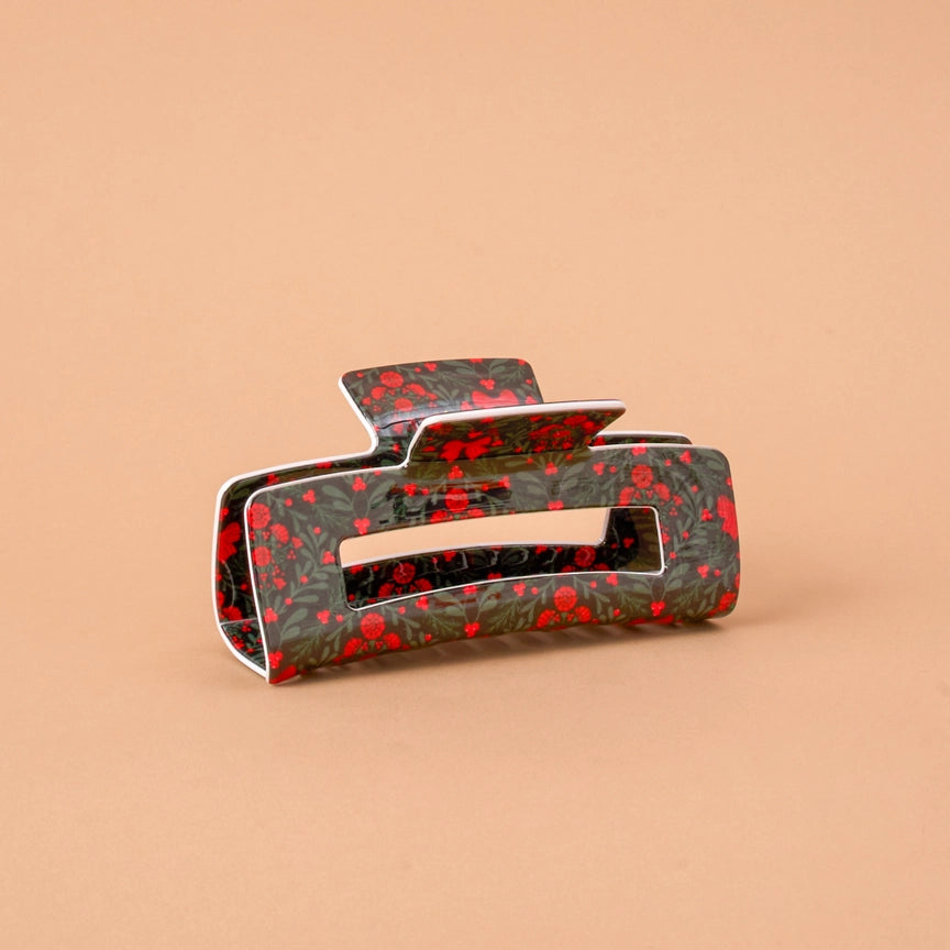 The Darling Effect Holiday Claw Clip
