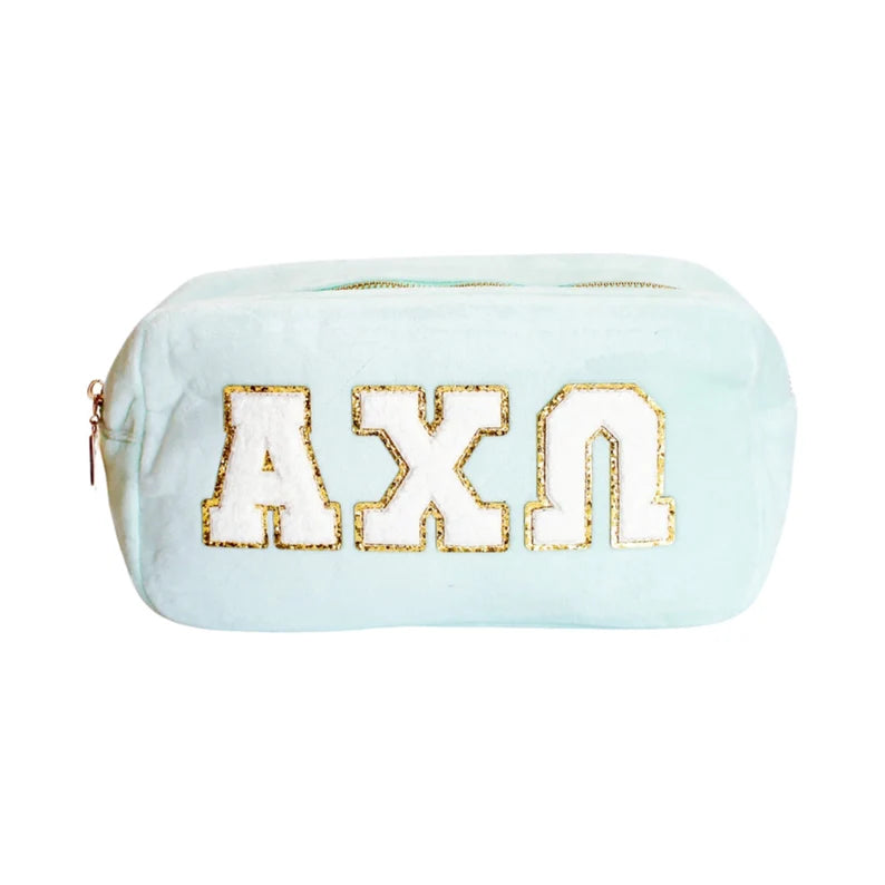 Chenille Cosmetic Pouch